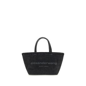 Alexander Wang Gray Cotton Shoulder Women's Bag